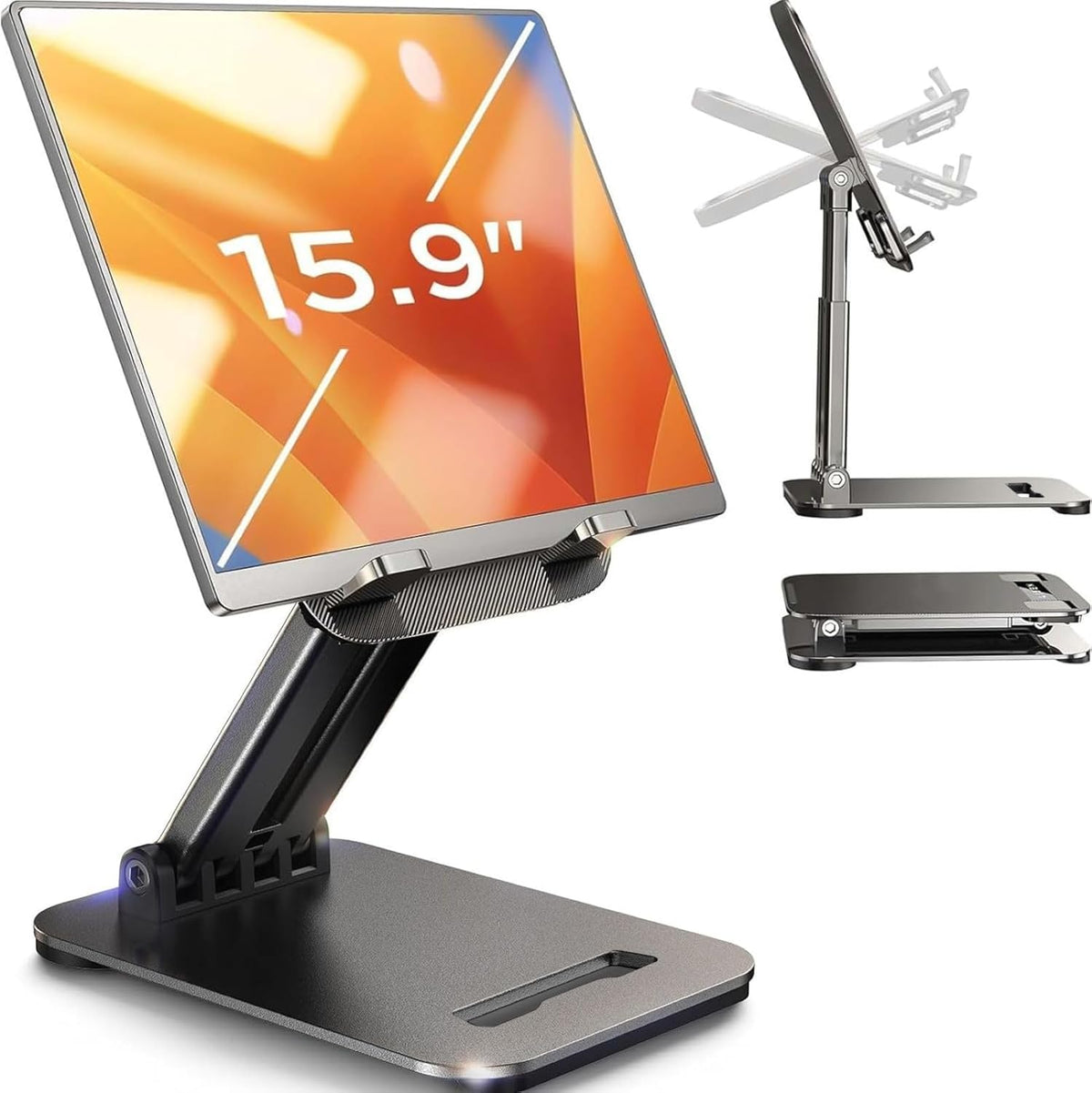 LISEN for iPad Tablet Stand for Desk Portable Monitor Stand iPad Holder