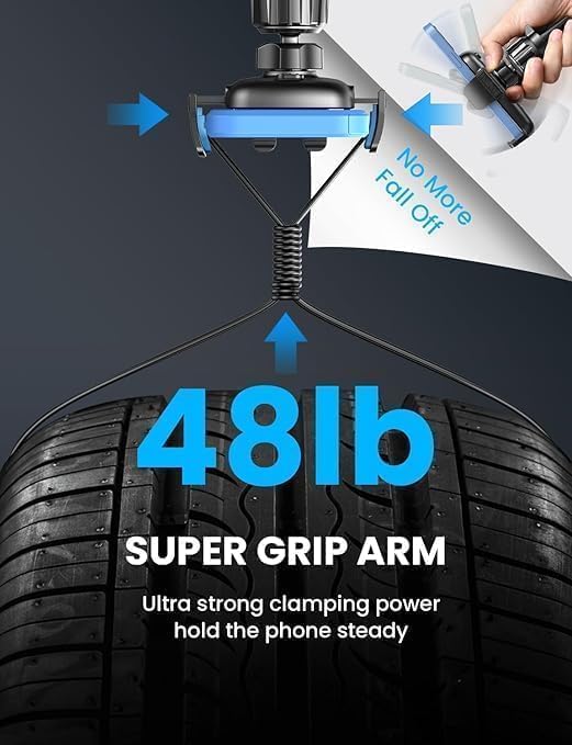 LISEN Car Phone Mount, Phone Holders for Your Car