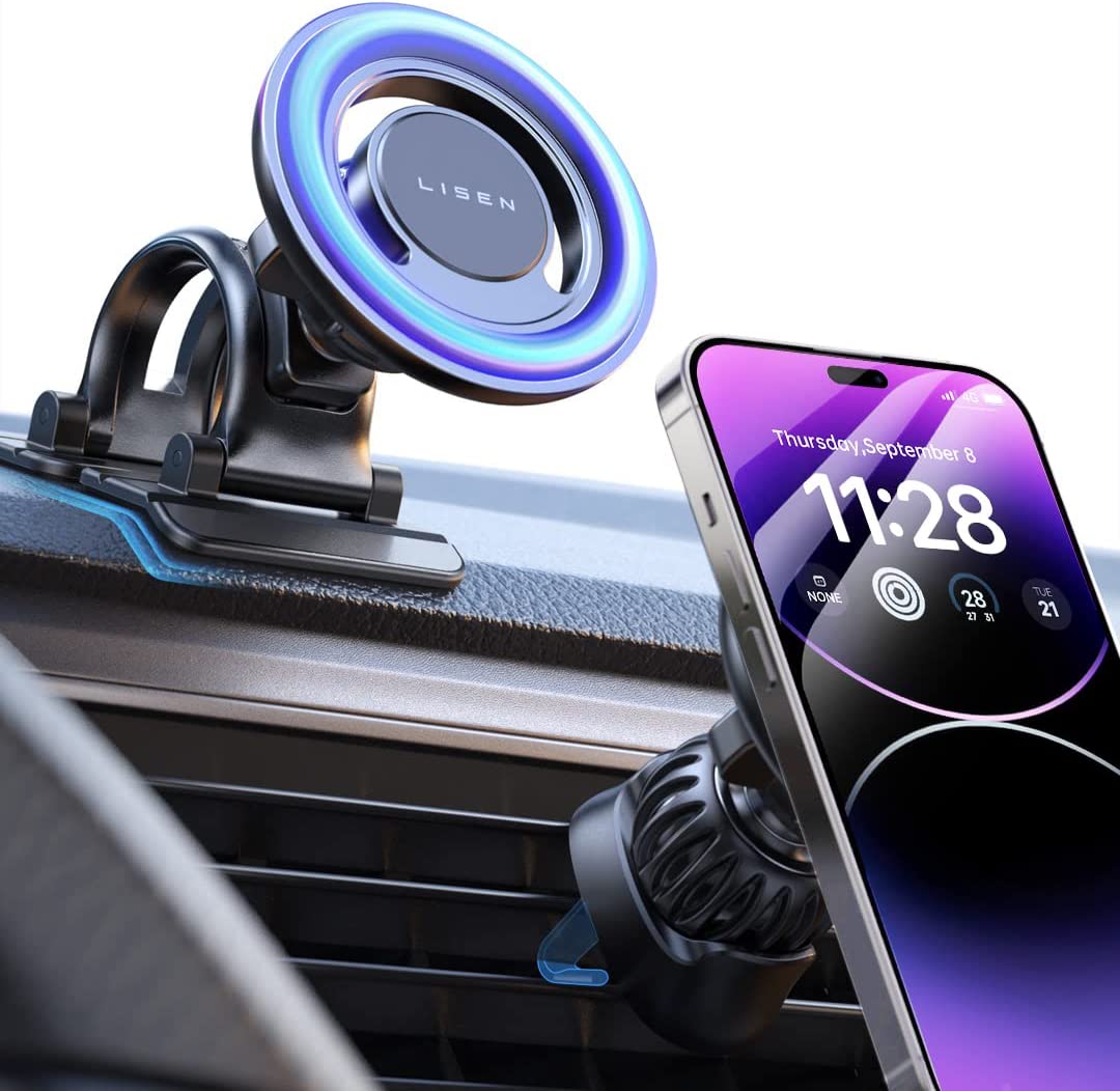 LISEN 360° Rotation MagSafe Car Mount