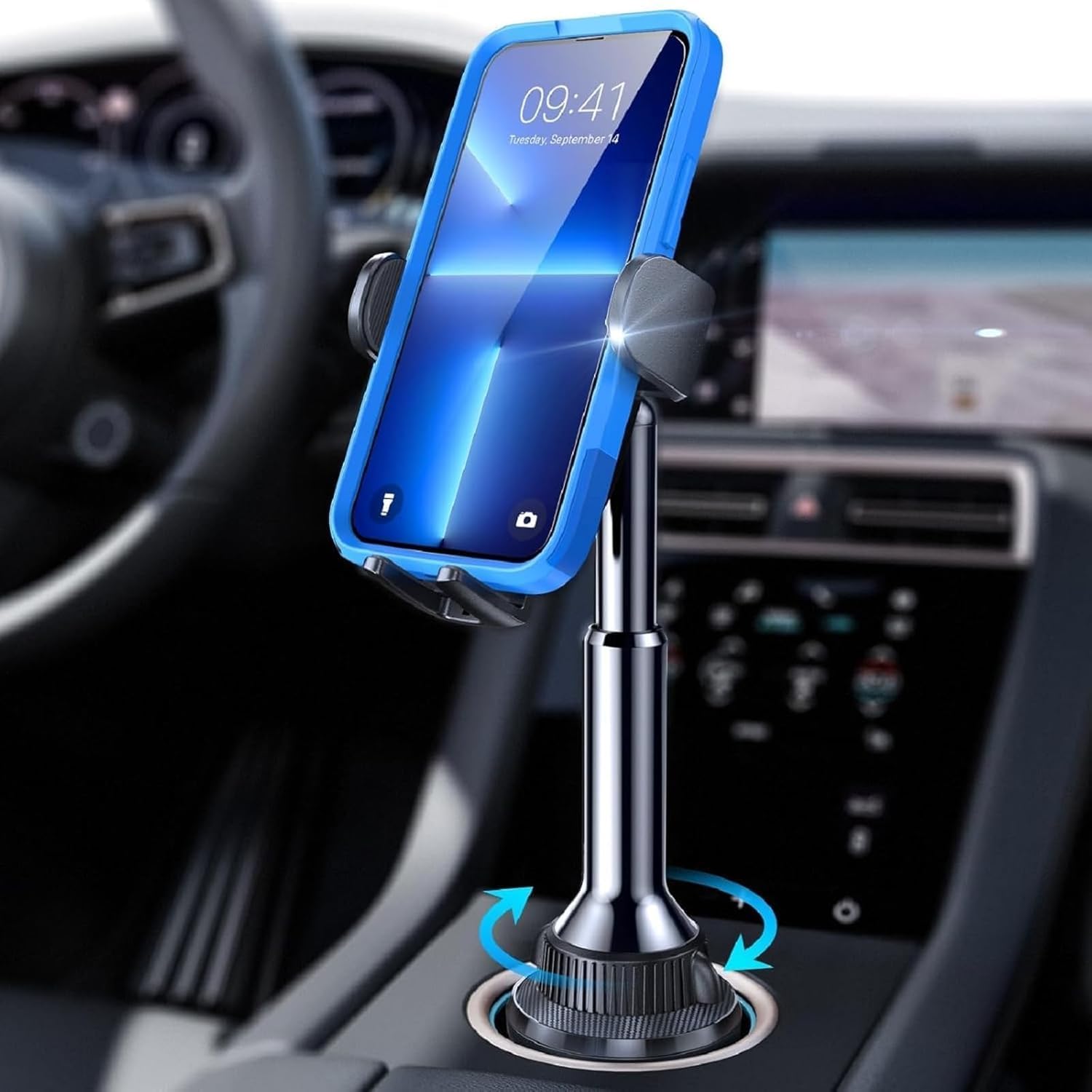 Lisen カップホルダー 車用スマホマウント