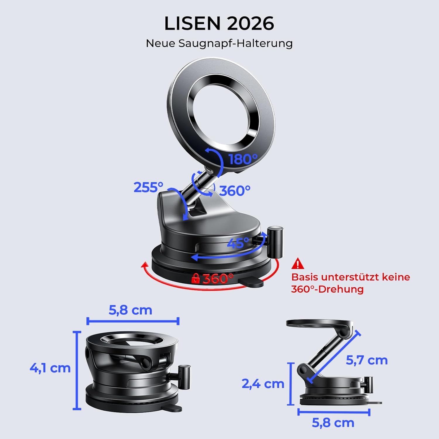 LISEN für Magsafe Autohalterung
