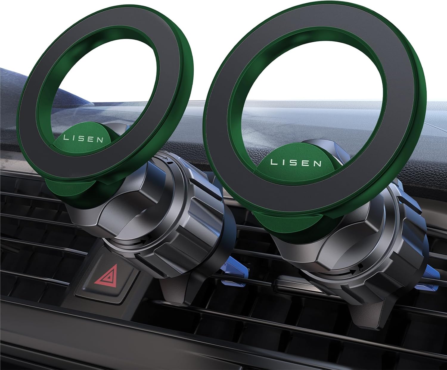 LISEN 2 Pack MagSafe Car Mount Air Vent Phone Holder