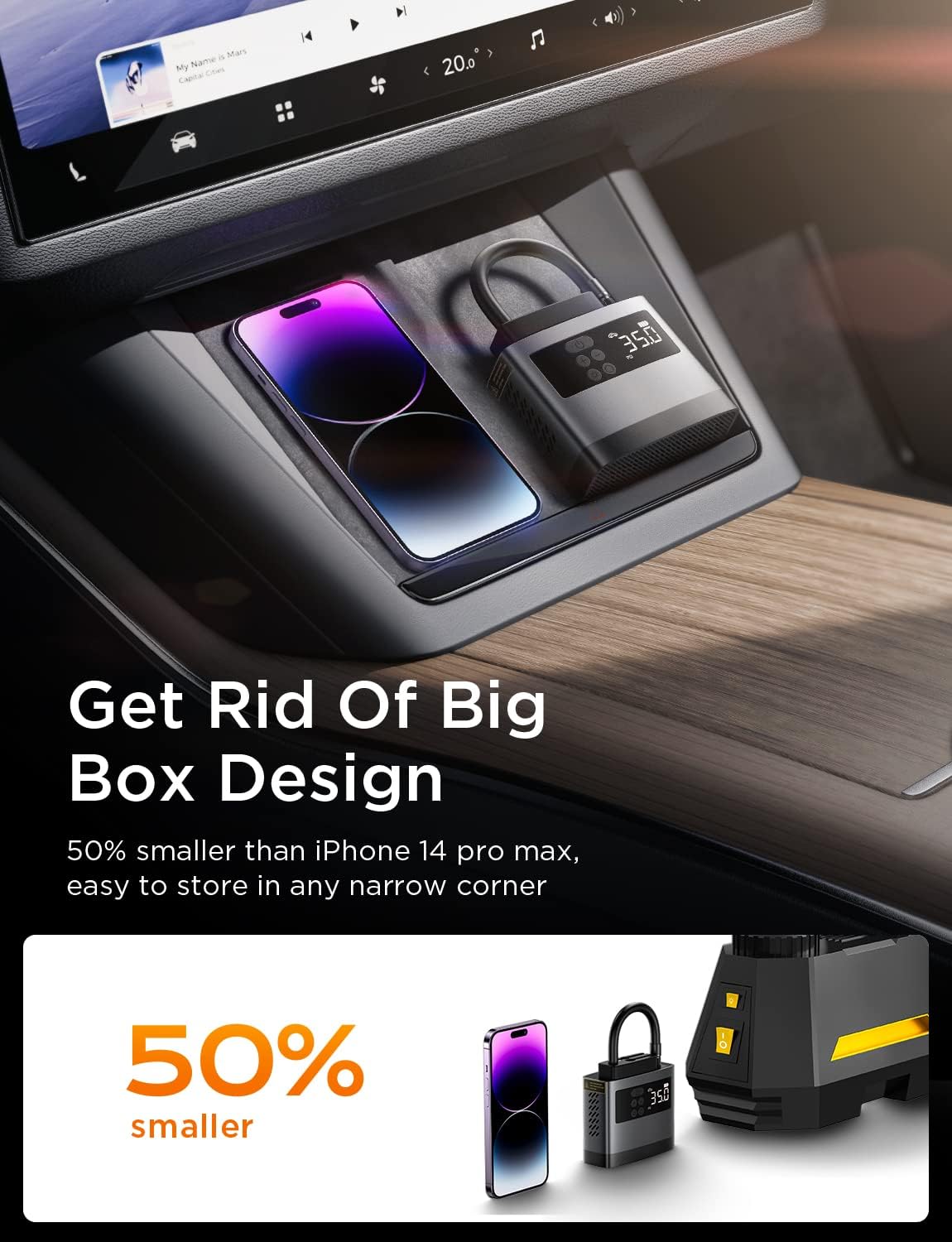 Lisen コードレスタイヤインフレーター