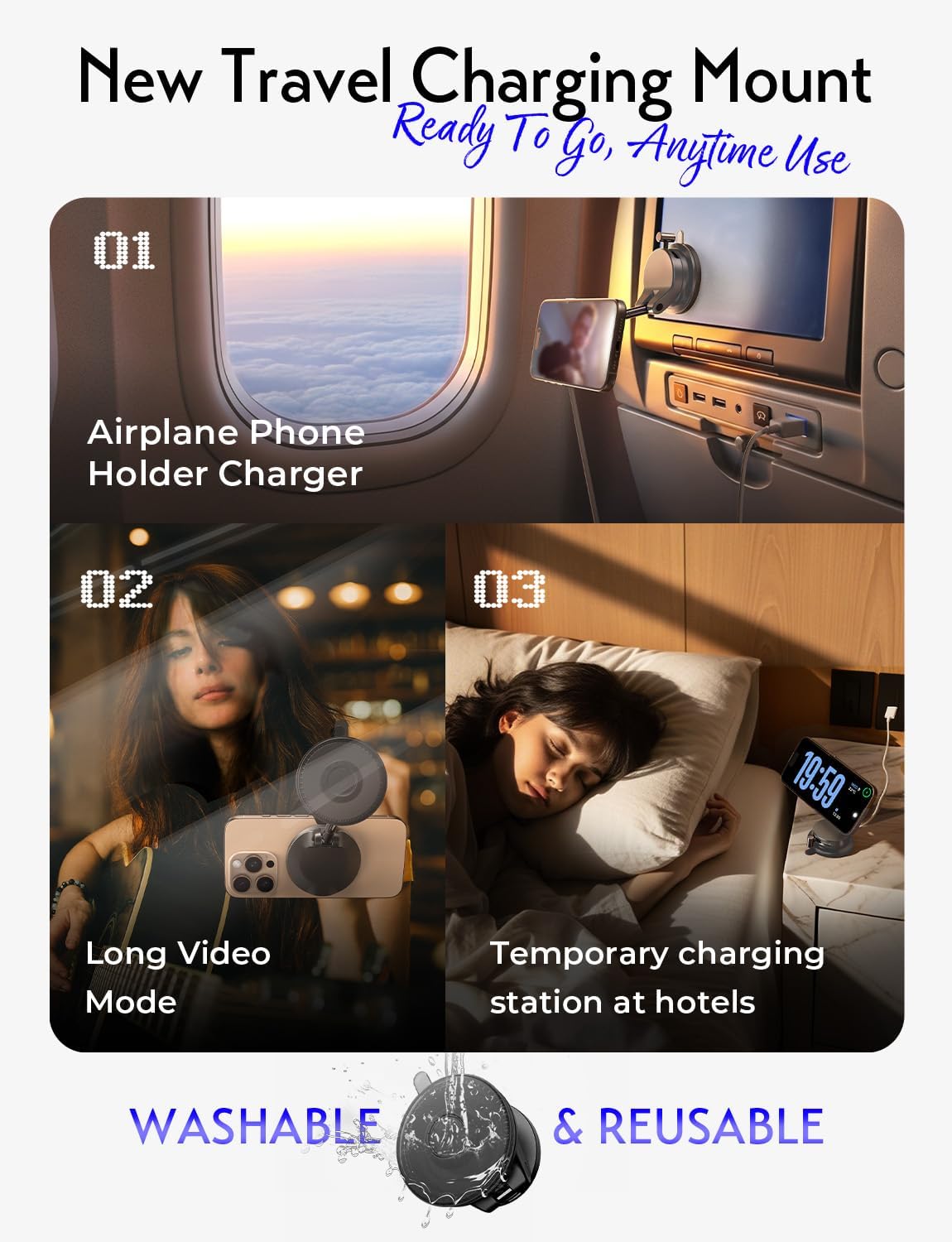 LISEN for Qi2.2 25W MagSafe Car Mount Charger,Magnetic Wireless Car Charger