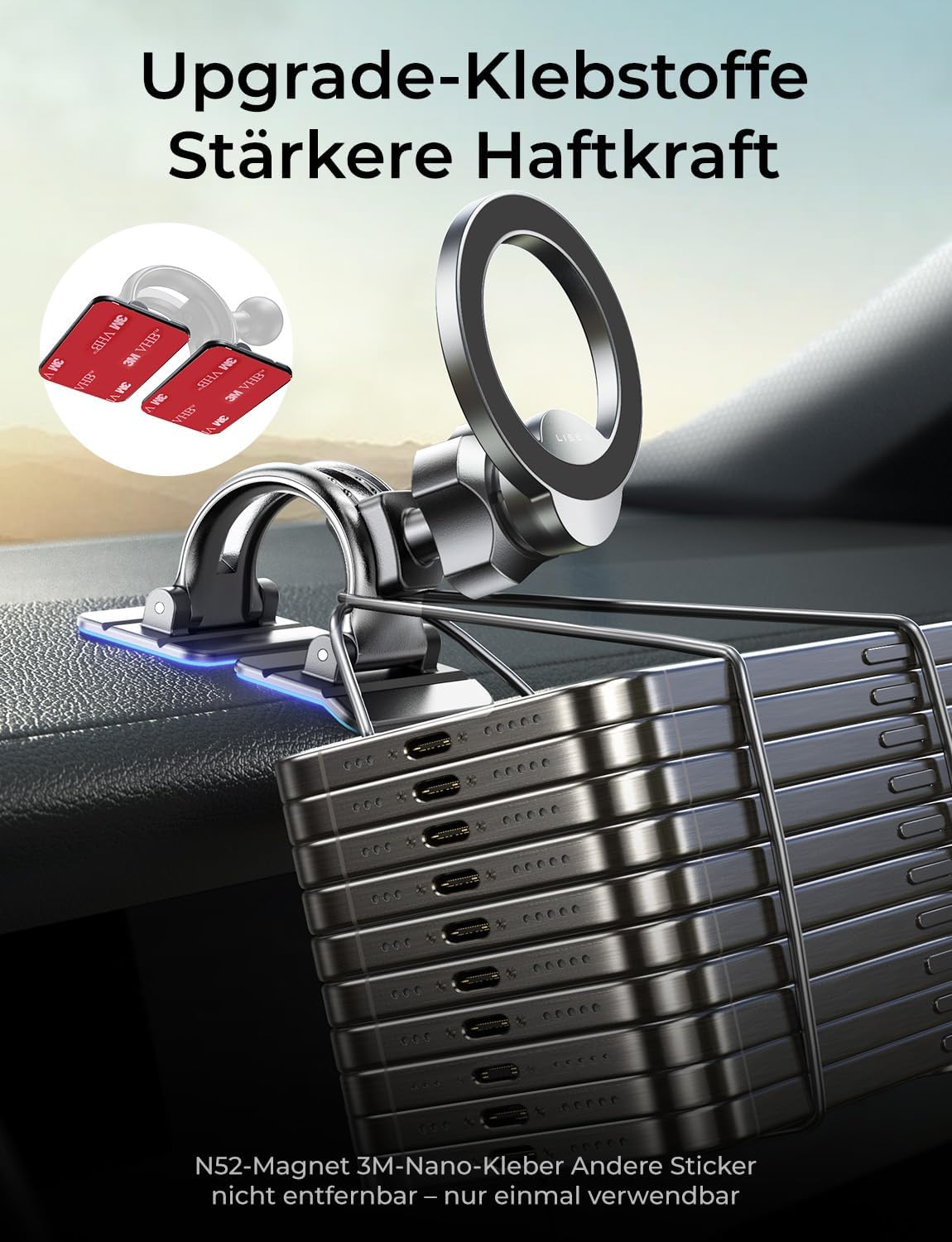 LISEN For Magsafe Car Mount