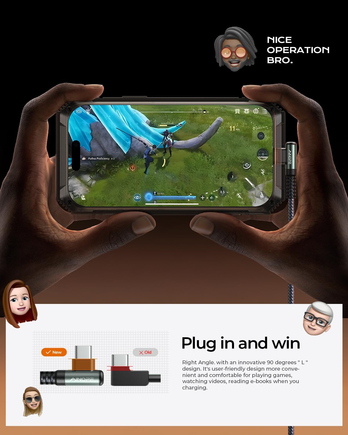 AINOPE USB C Kabel