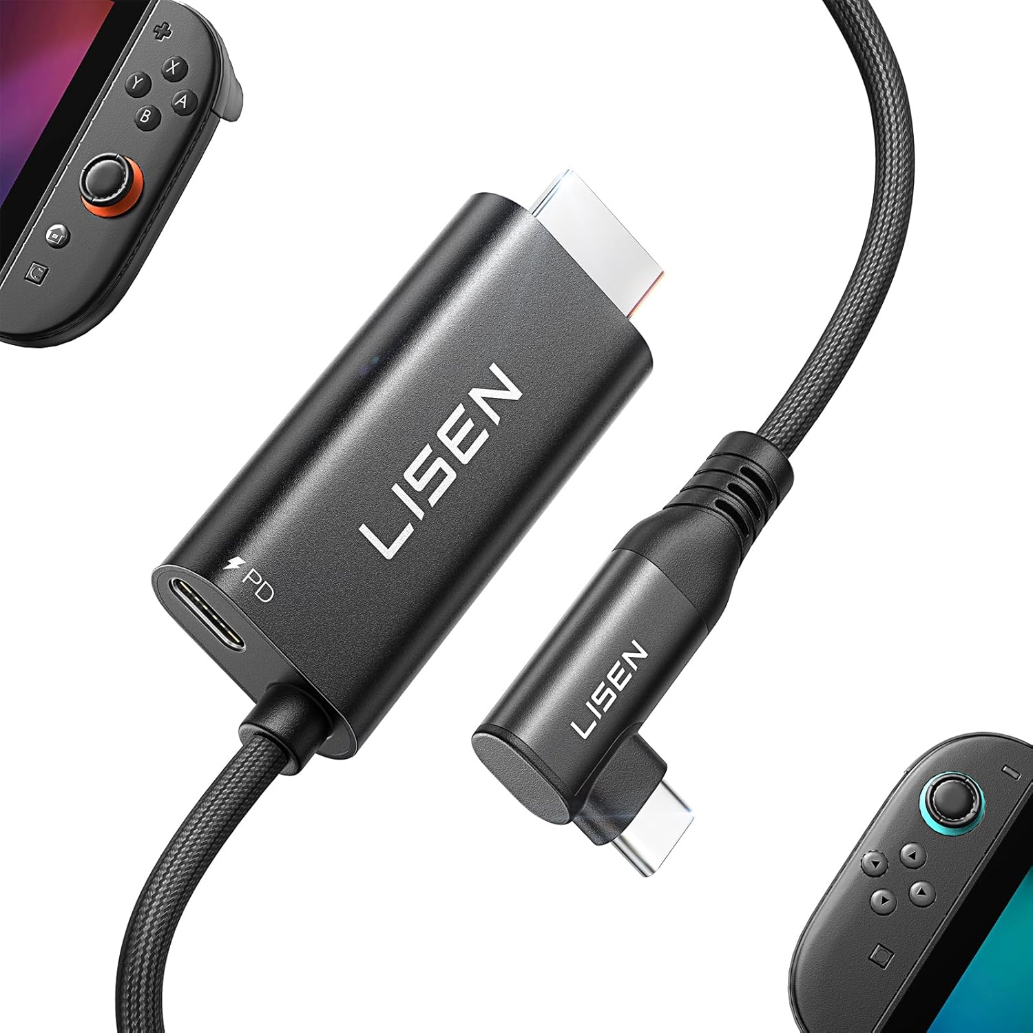 LISEN スイッチ 2 HDMI ケーブル
