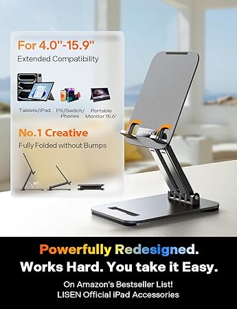 LISEN iPad Stand Holder Mount