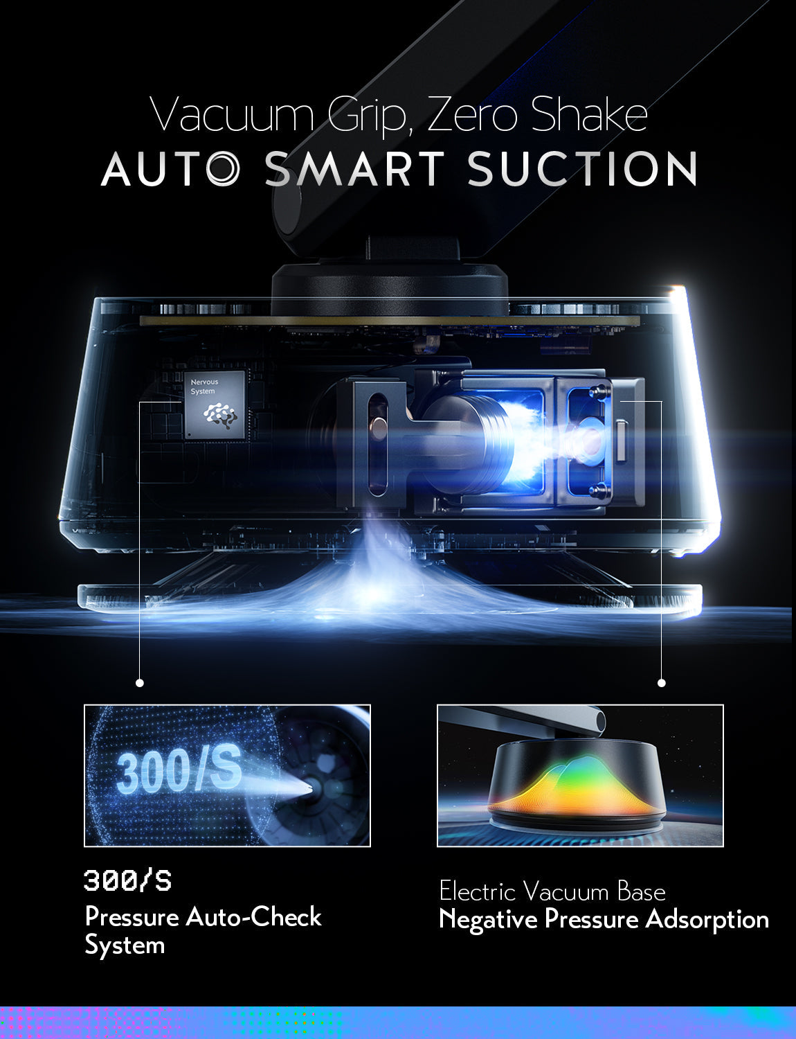 LISEN 真空吸引式スマホホルダー