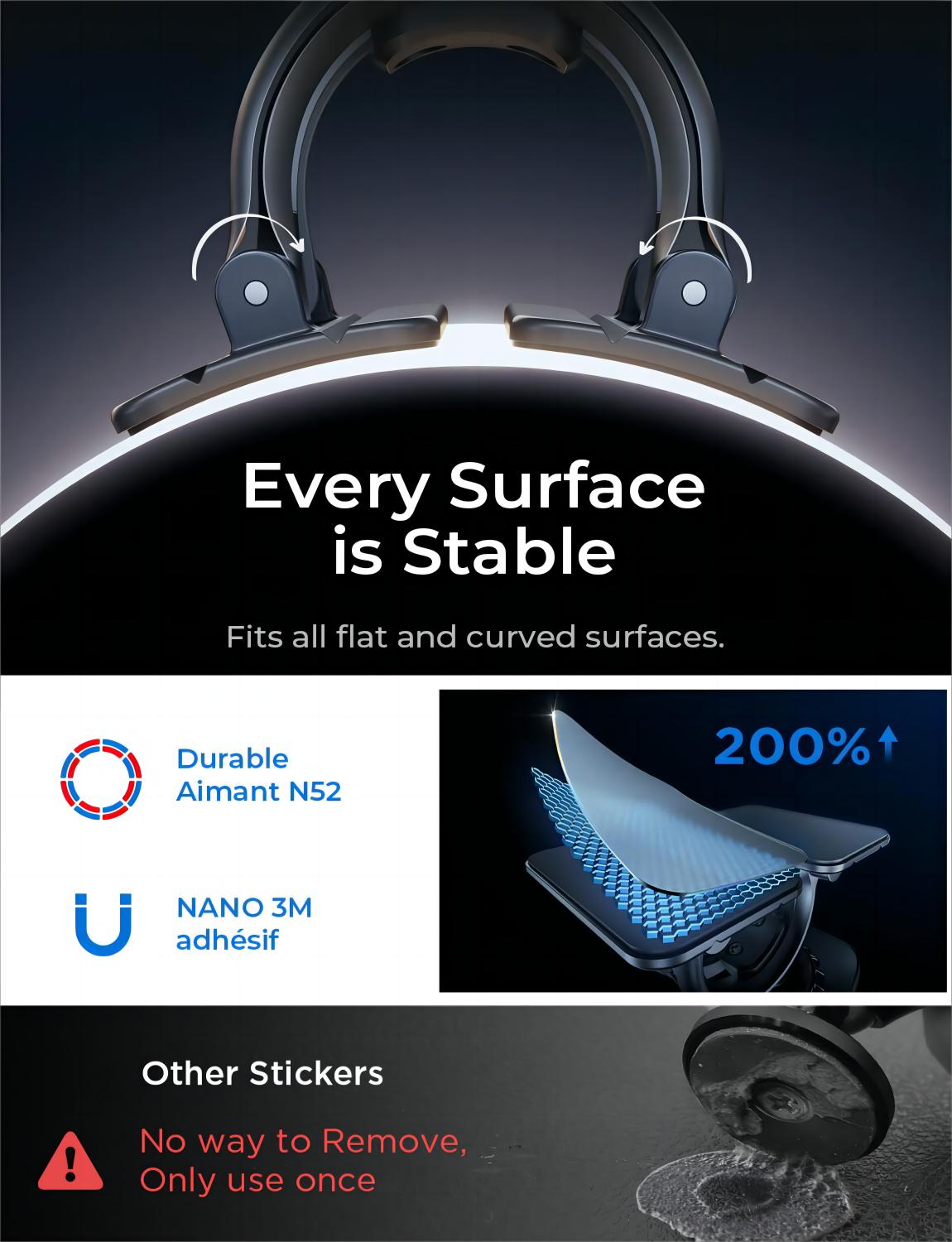 LISEN 2026 Upgrade Ultra Magnetic Air Vent MagSafe Car Mount