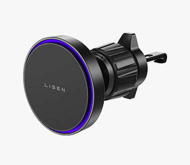 LISEN 15W MagSafe Auto-Ladegerät, magnetisches kabelloses Auto-Ladegerät für iPhone 17 Pro Max, magnetische Handyhalterung für iPhone 17-12, Samsung, Jeep Ford F150, Geschenkidee für Männer 