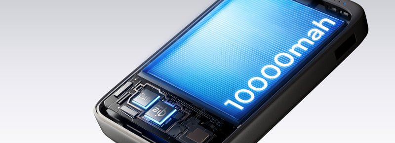 10,000mAh Capacity