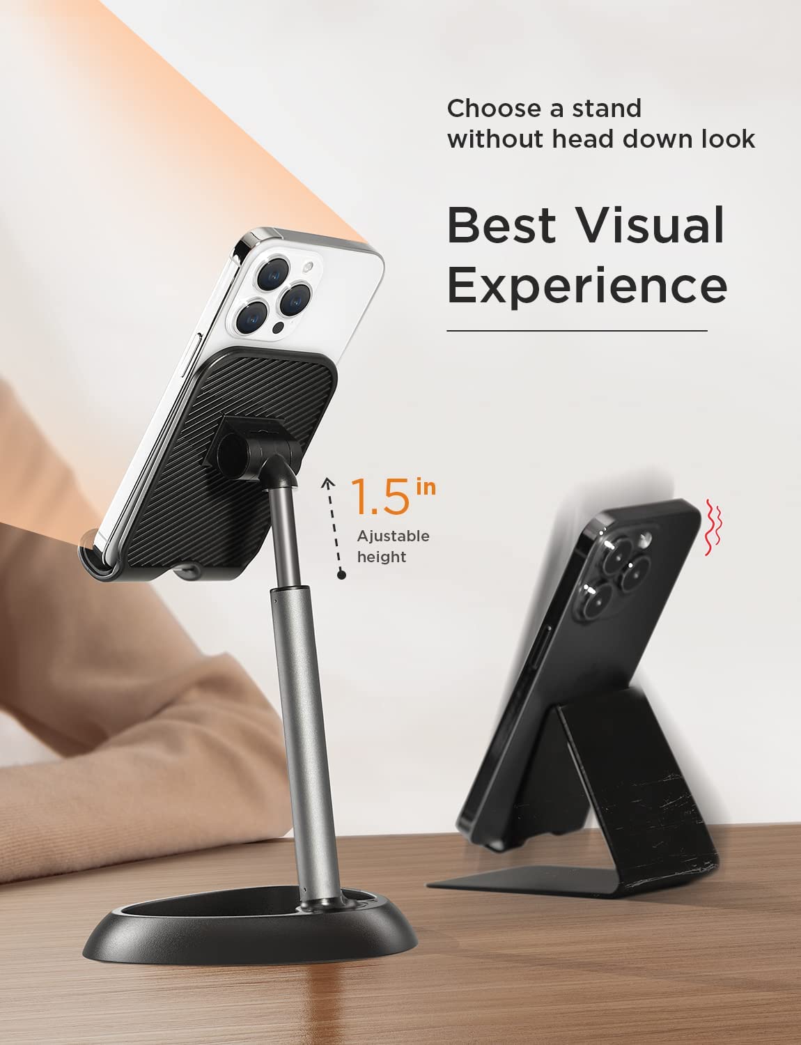 Lisen デスク用携帯電話スタンド