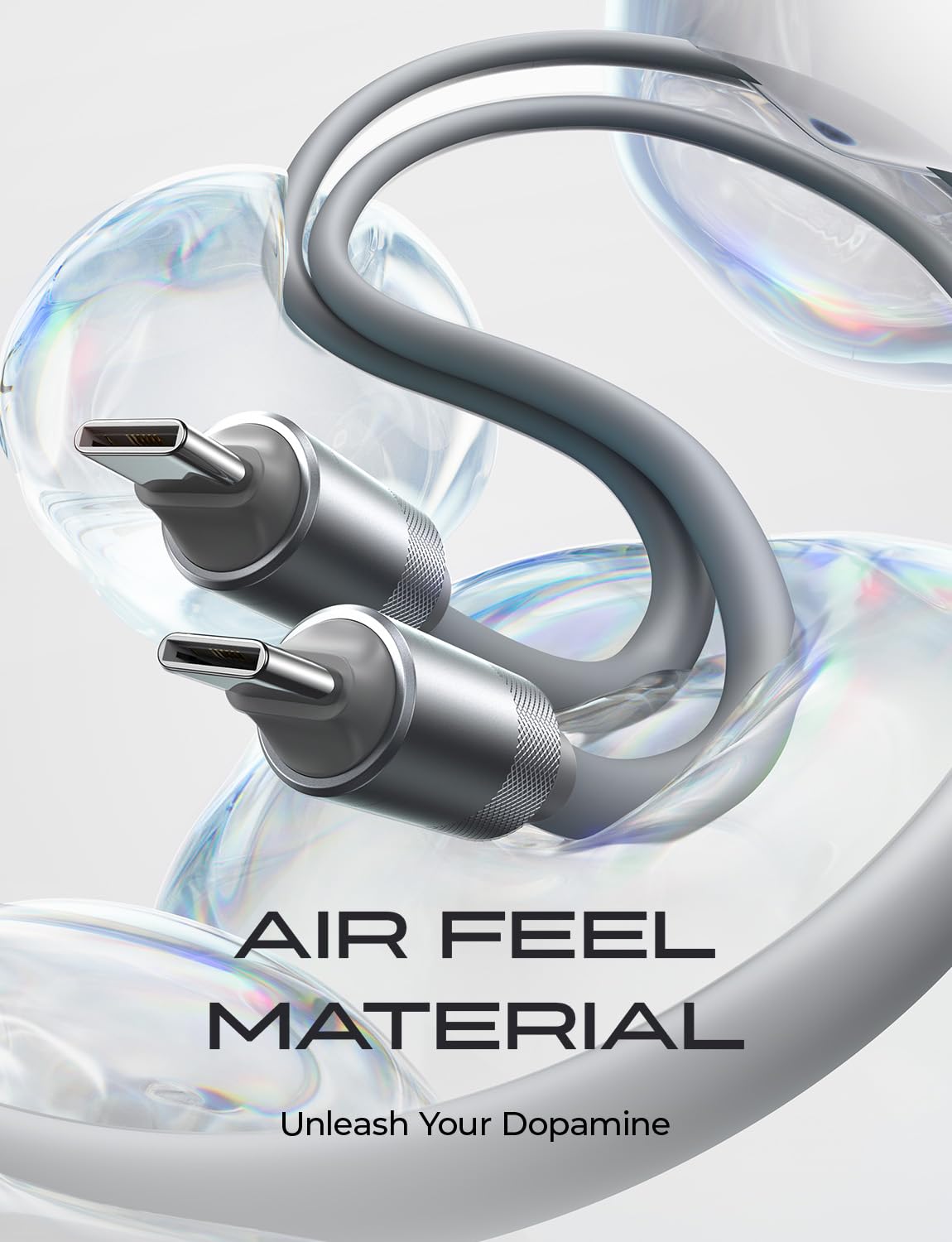 LISEN 10フィート USB Cケーブル