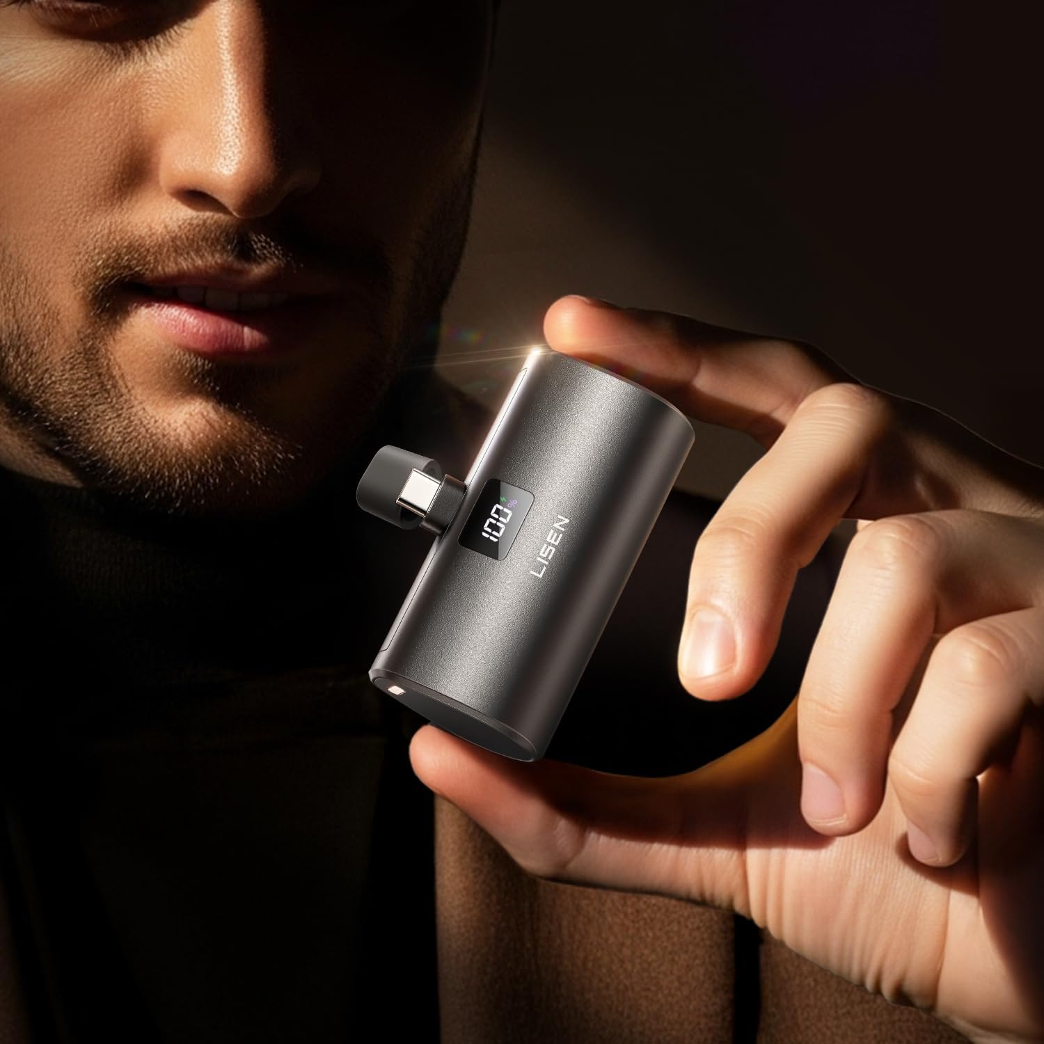 iPhone用LISEN Mini Cargador Portátil 