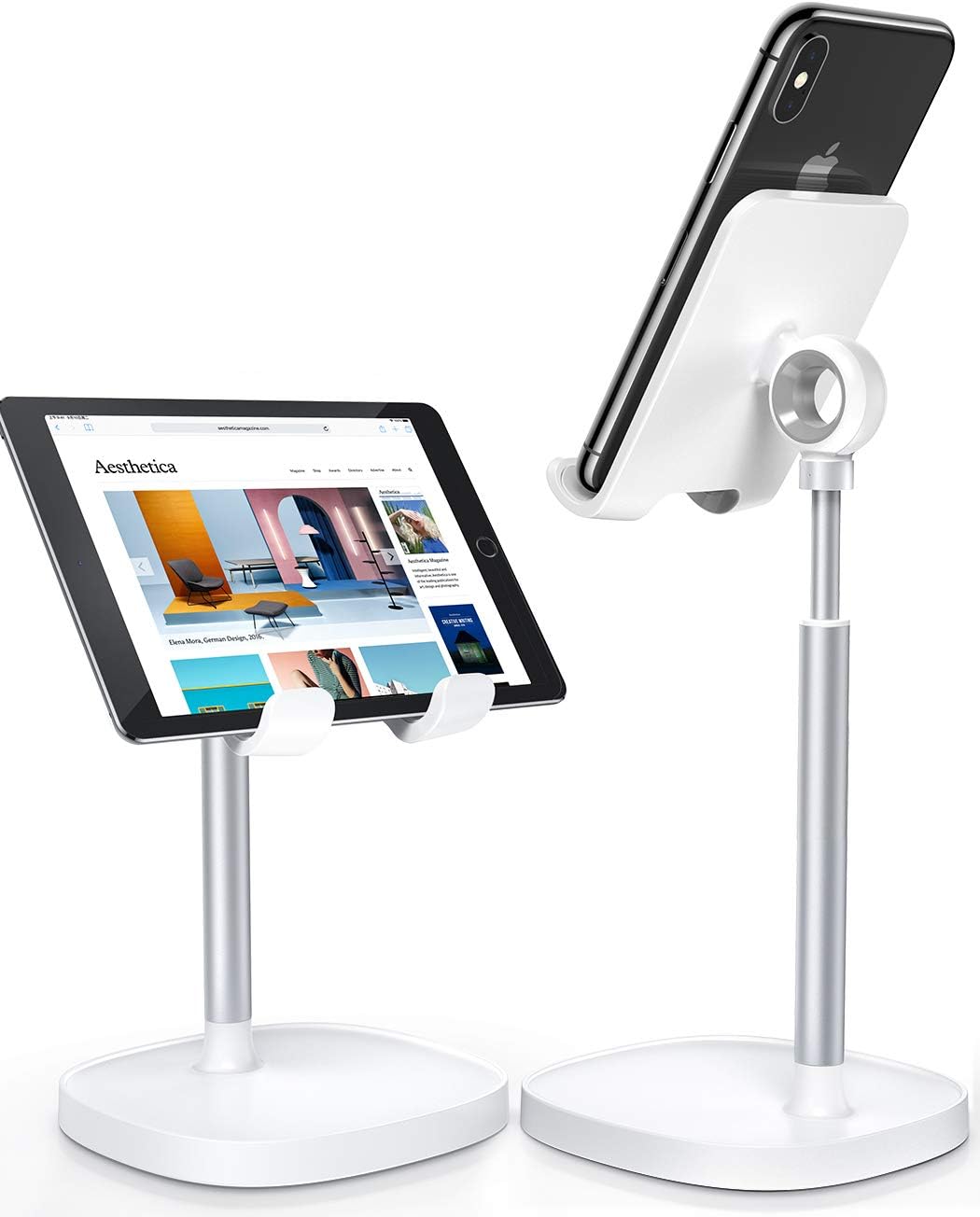 LISEN Cell Phone Stand Adjustable Phone Holer for Desk