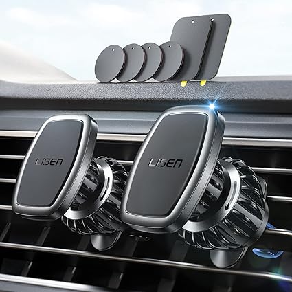 [6 Strong Magnet] LISEN 2 Pack Car Phone Holder