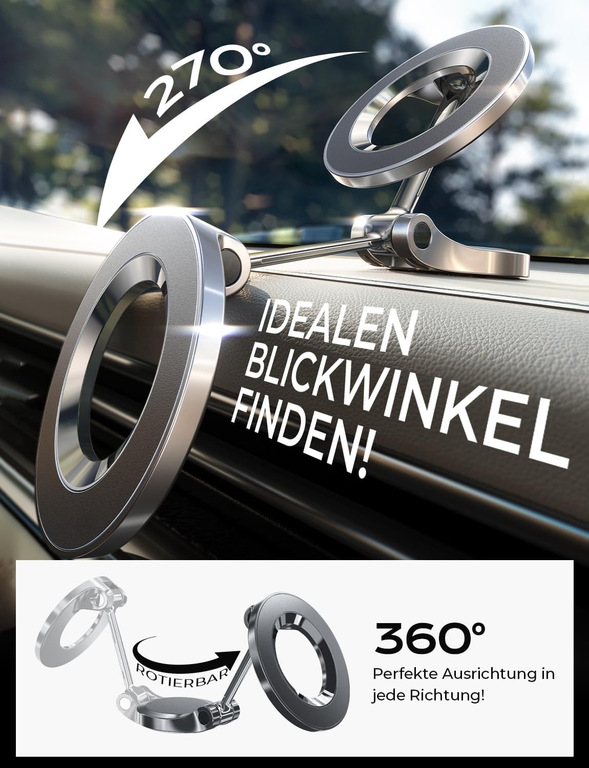 LISEN For Magsafe Car Mount