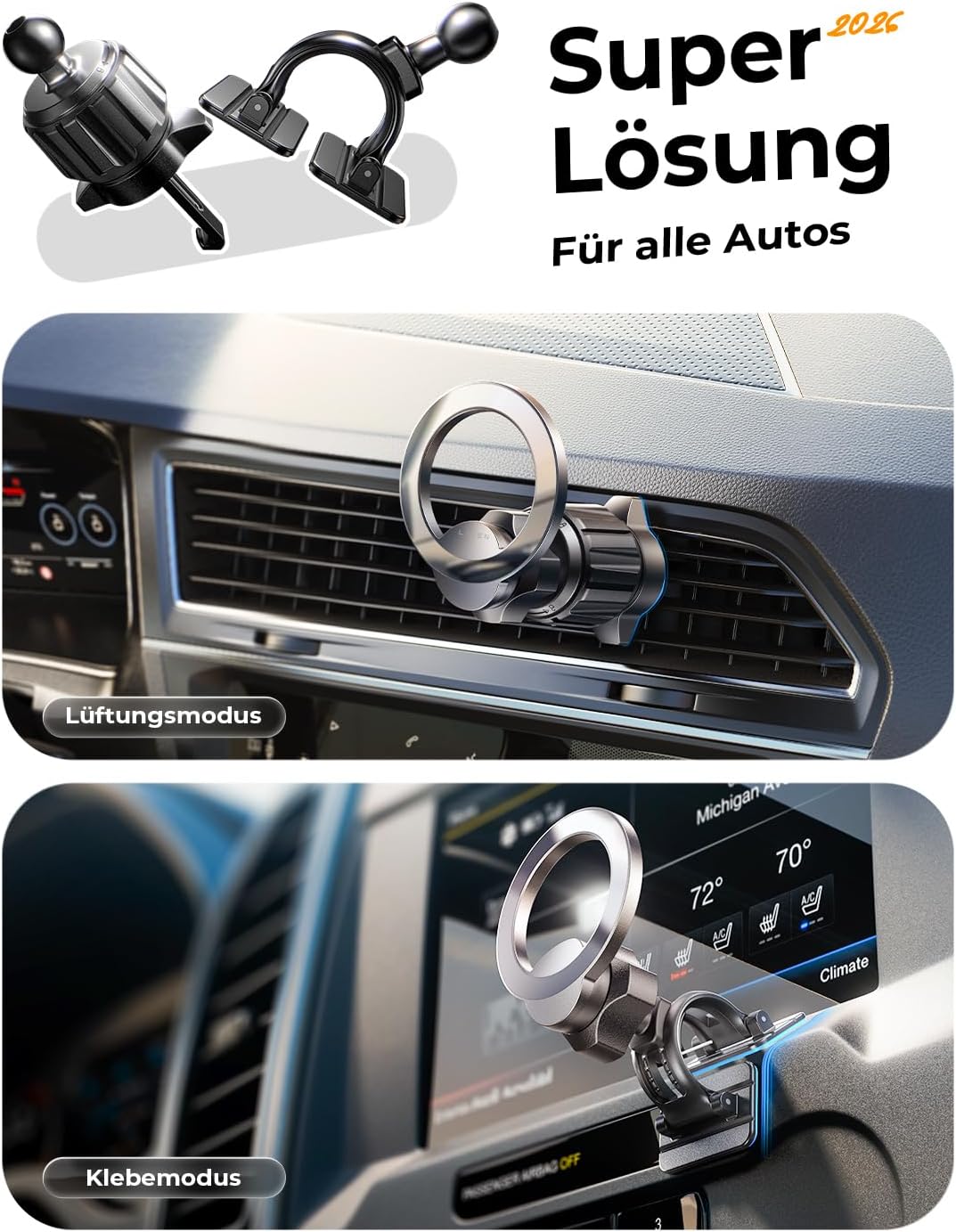 LISEN For Magsafe Car Mount