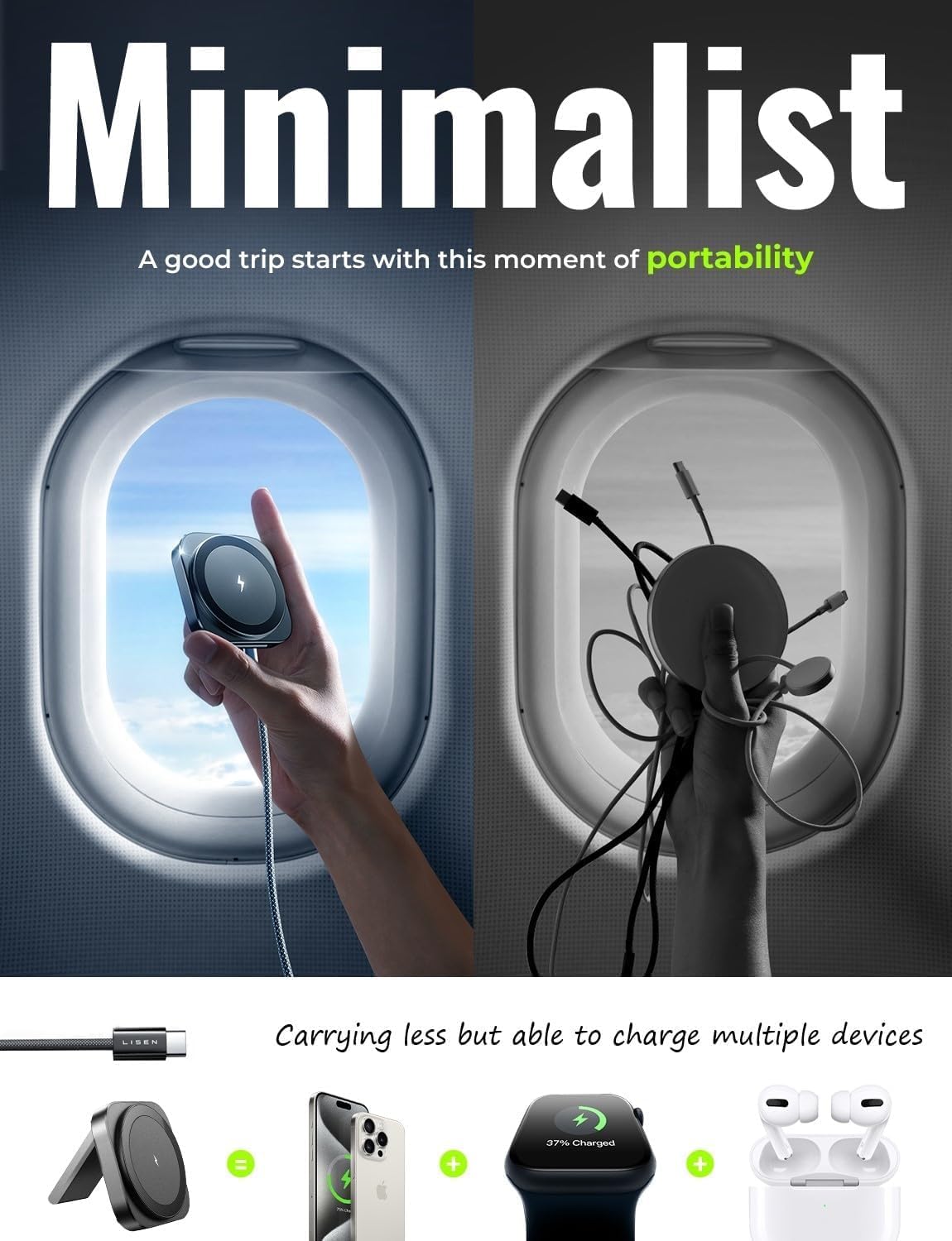 LISEN for MagSafe Charger Stand