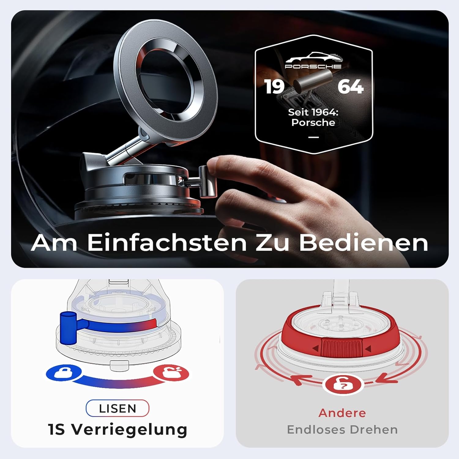 LISEN für Magsafe Autohalterung