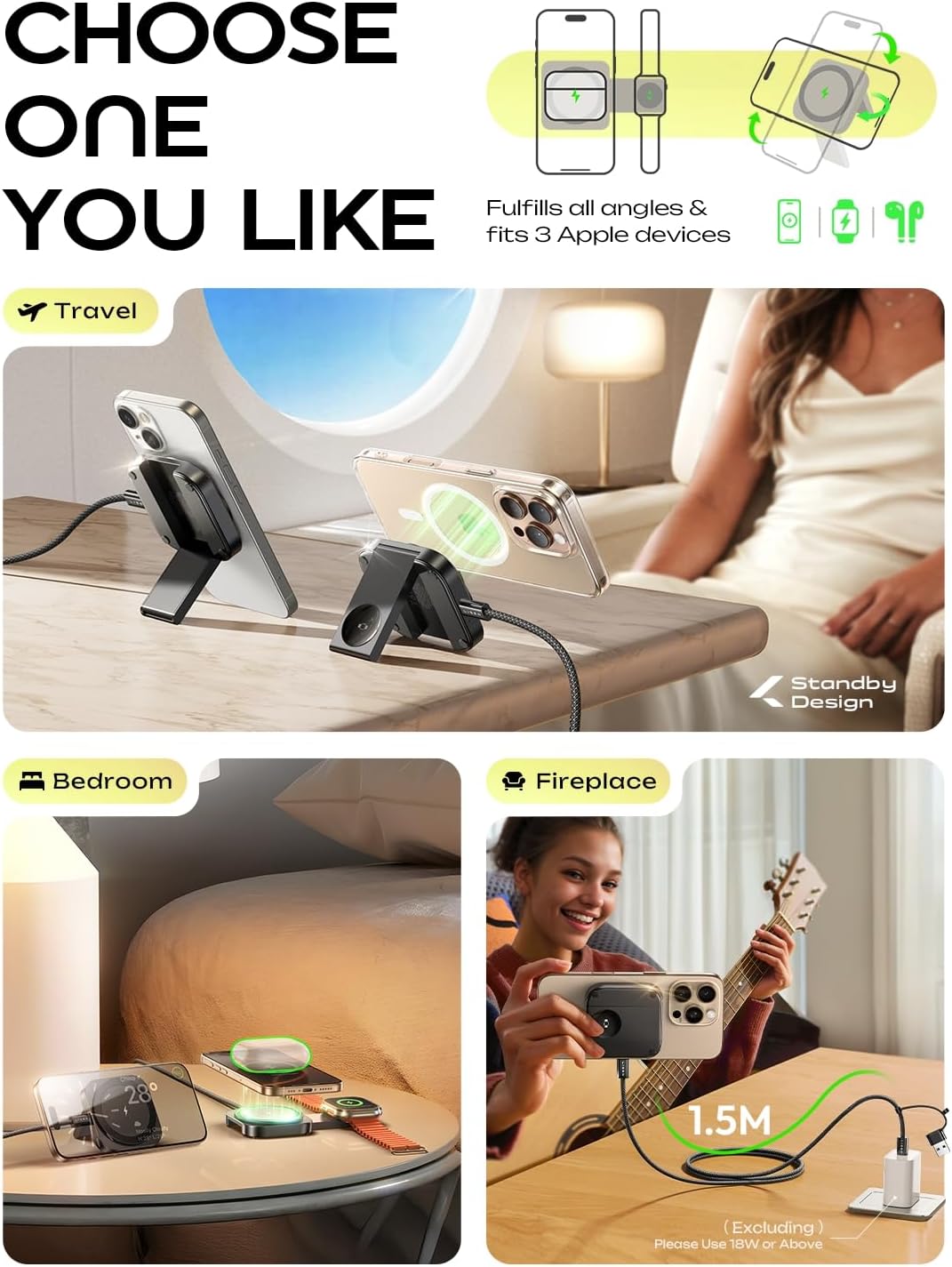 LISEN for MagSafe Charger Stand