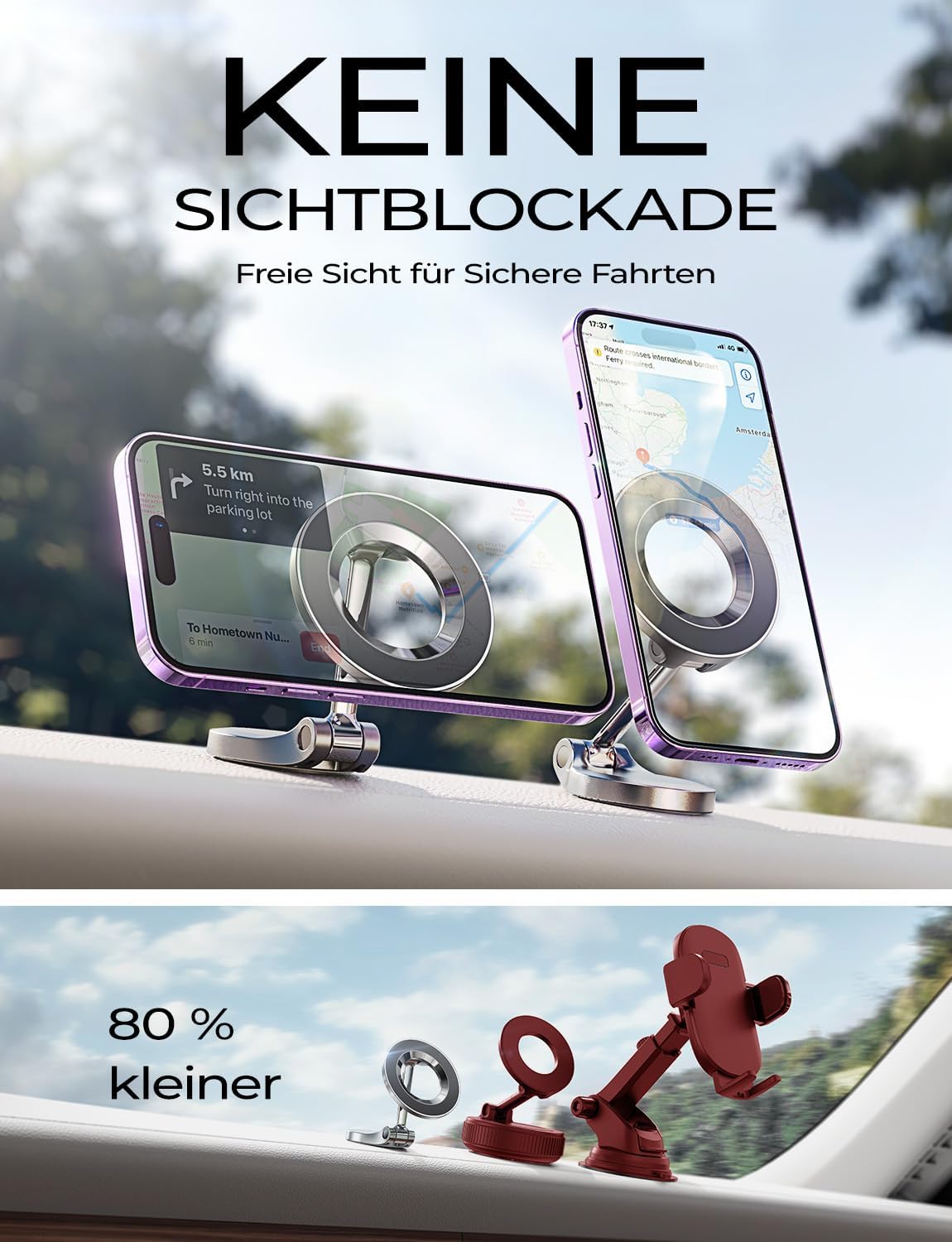 LISEN For Magsafe Car Mount
