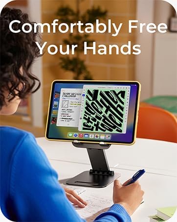 LISEN Verstellbarer Tablet-Ständer Halter für den Schreibtisch