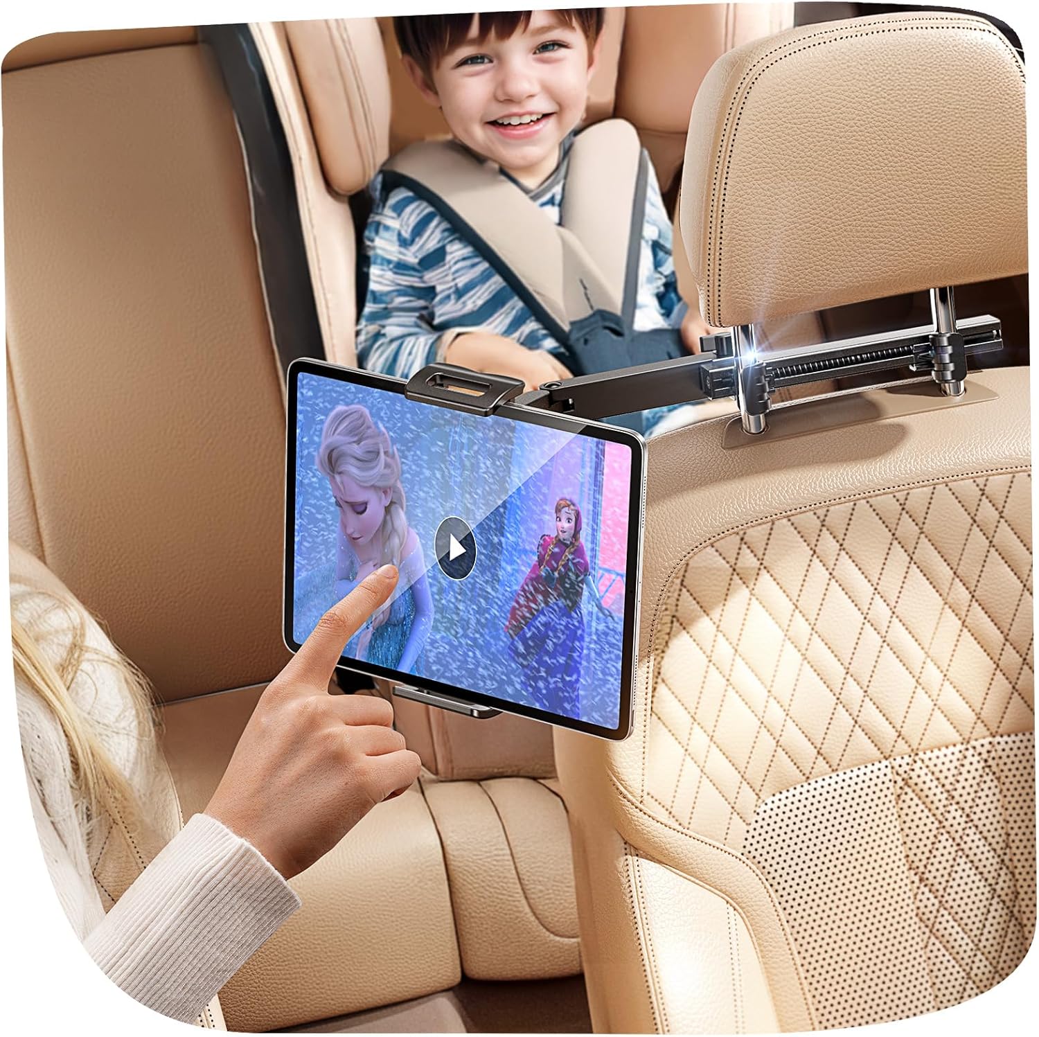 LISEN for iPad 車載タブレットホルダー