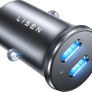 LISEN 90W USB C シガレットライター