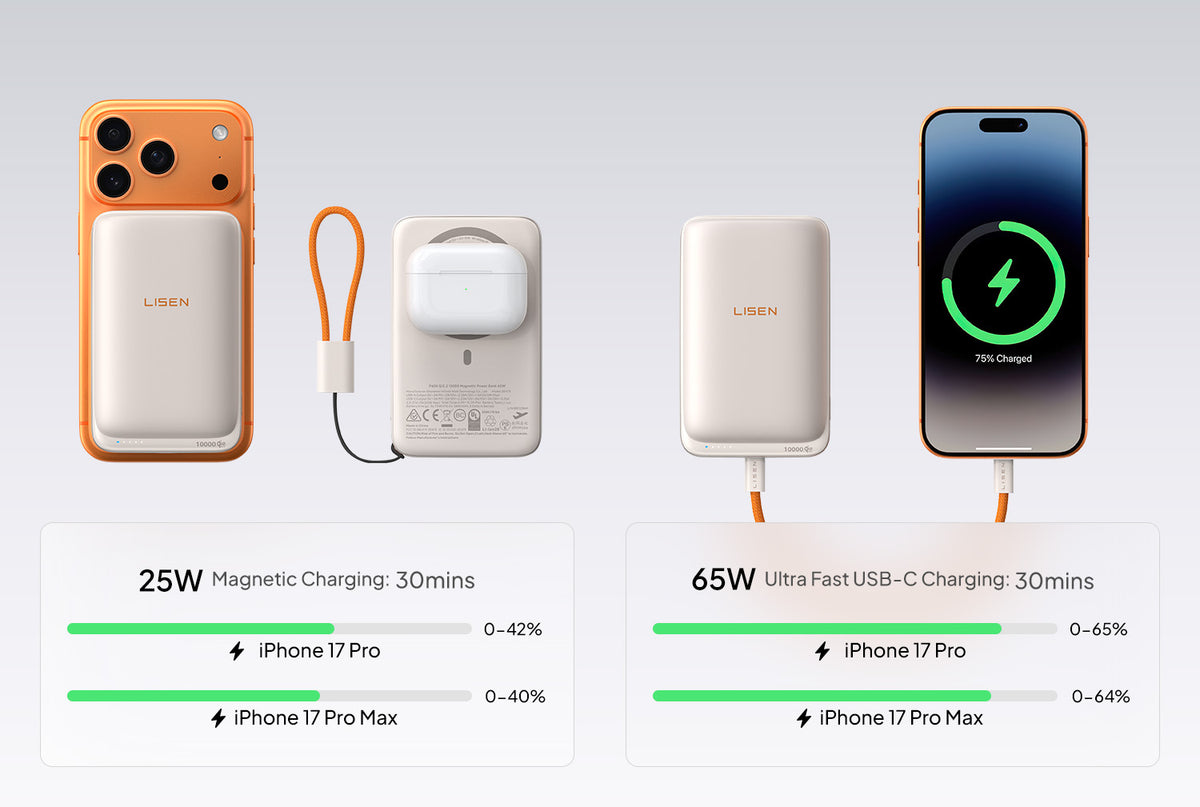 Two Ways to Charge Fast.