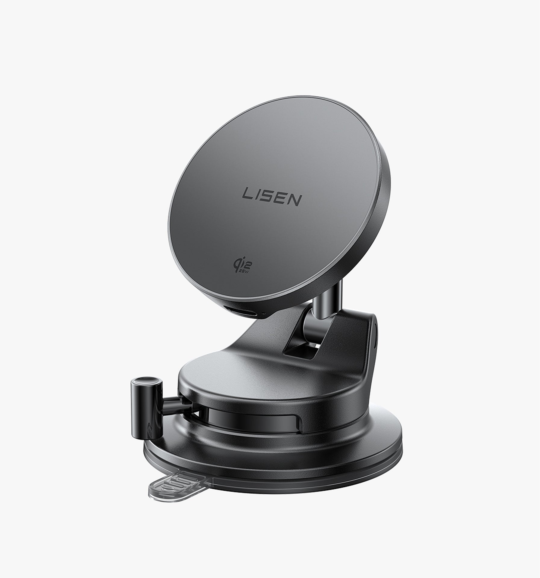 LISEN Qi2.2 25W Magsafe Car Mount Charger