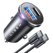 LISEN 95W USB C カーチャージャー 急速充電